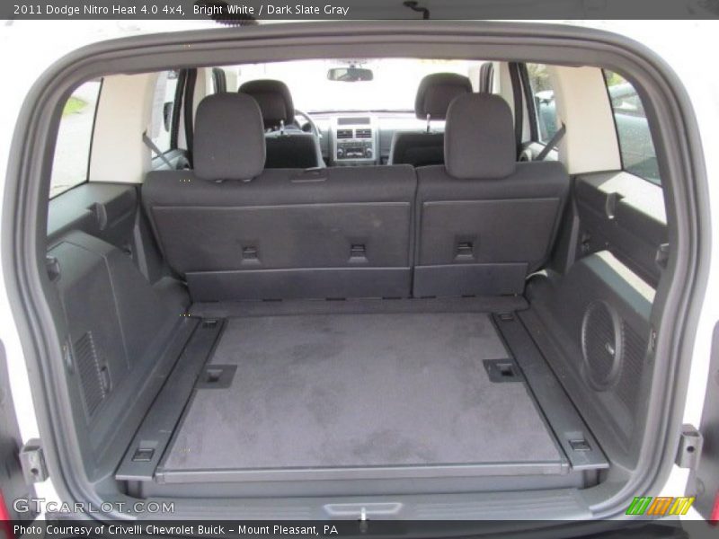 Bright White / Dark Slate Gray 2011 Dodge Nitro Heat 4.0 4x4