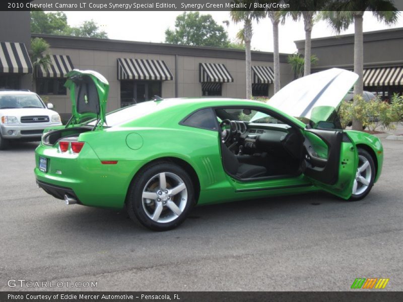 Synergy Green Metallic / Black/Green 2010 Chevrolet Camaro LT Coupe Synergy Special Edition