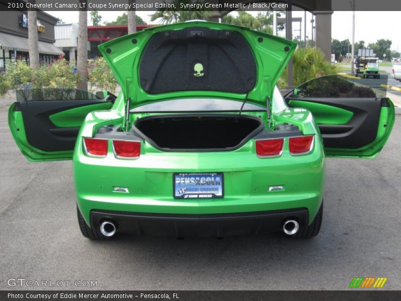 Synergy Green Metallic / Black/Green 2010 Chevrolet Camaro LT Coupe Synergy Special Edition