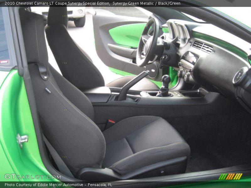 Synergy Green Metallic / Black/Green 2010 Chevrolet Camaro LT Coupe Synergy Special Edition