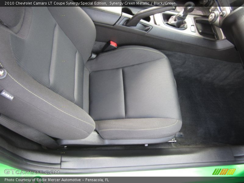 Synergy Green Metallic / Black/Green 2010 Chevrolet Camaro LT Coupe Synergy Special Edition
