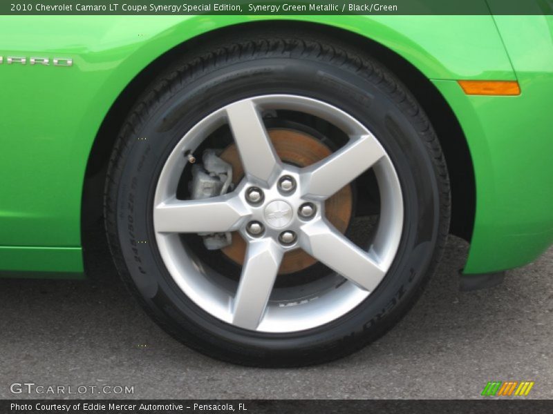 Synergy Green Metallic / Black/Green 2010 Chevrolet Camaro LT Coupe Synergy Special Edition