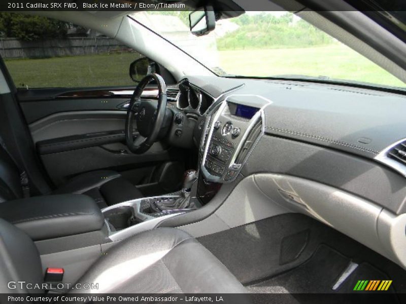 Black Ice Metallic / Ebony/Titanium 2011 Cadillac SRX FWD