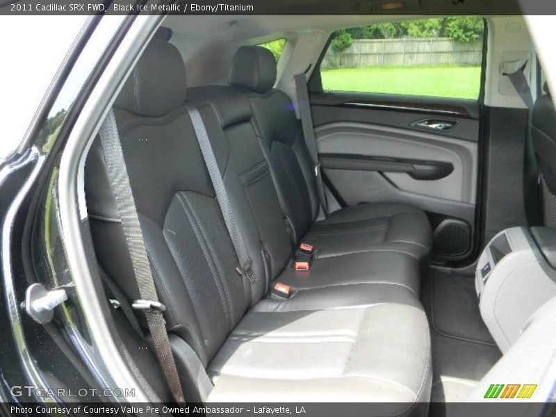 Black Ice Metallic / Ebony/Titanium 2011 Cadillac SRX FWD