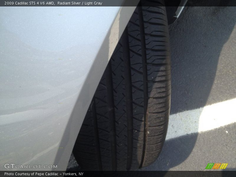 Radiant Silver / Light Gray 2009 Cadillac STS 4 V6 AWD