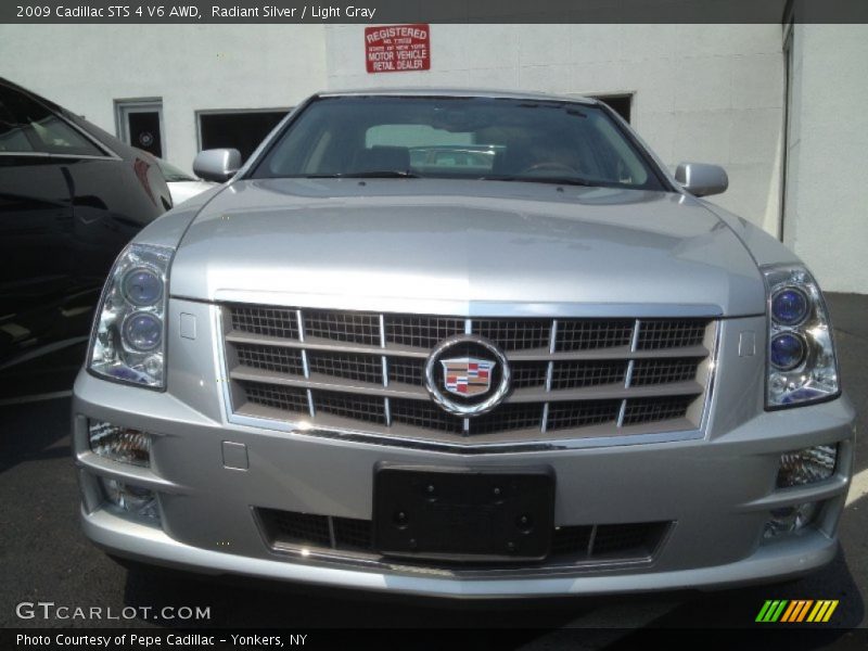 Radiant Silver / Light Gray 2009 Cadillac STS 4 V6 AWD
