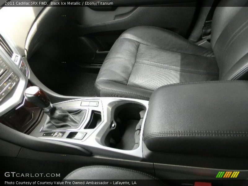Black Ice Metallic / Ebony/Titanium 2011 Cadillac SRX FWD