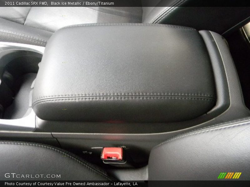 Black Ice Metallic / Ebony/Titanium 2011 Cadillac SRX FWD