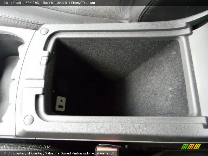 Black Ice Metallic / Ebony/Titanium 2011 Cadillac SRX FWD