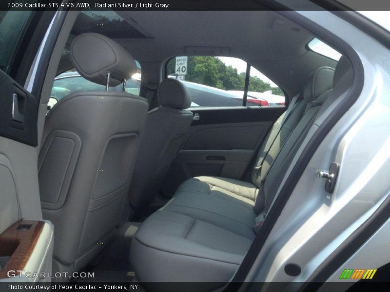 Radiant Silver / Light Gray 2009 Cadillac STS 4 V6 AWD