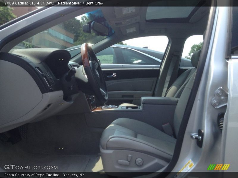 Radiant Silver / Light Gray 2009 Cadillac STS 4 V6 AWD