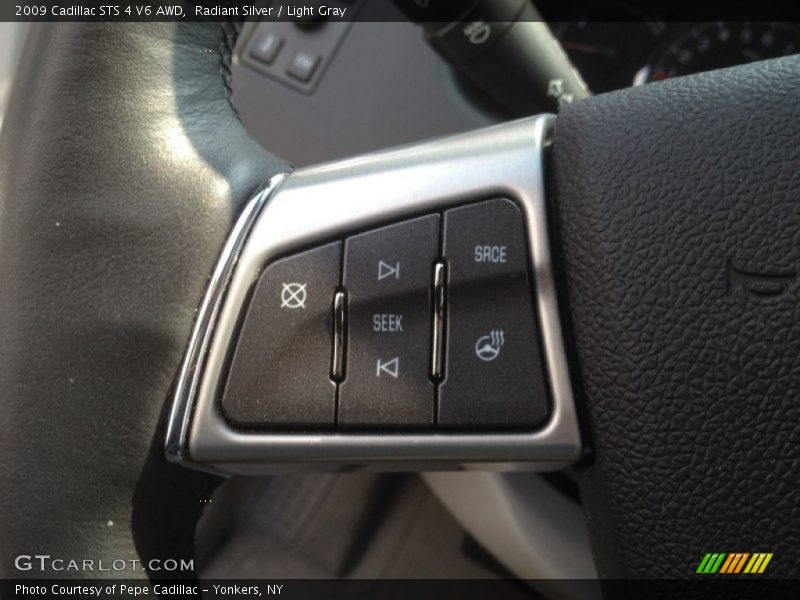 Radiant Silver / Light Gray 2009 Cadillac STS 4 V6 AWD
