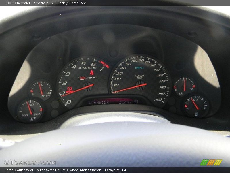  2004 Corvette Z06 Z06 Gauges