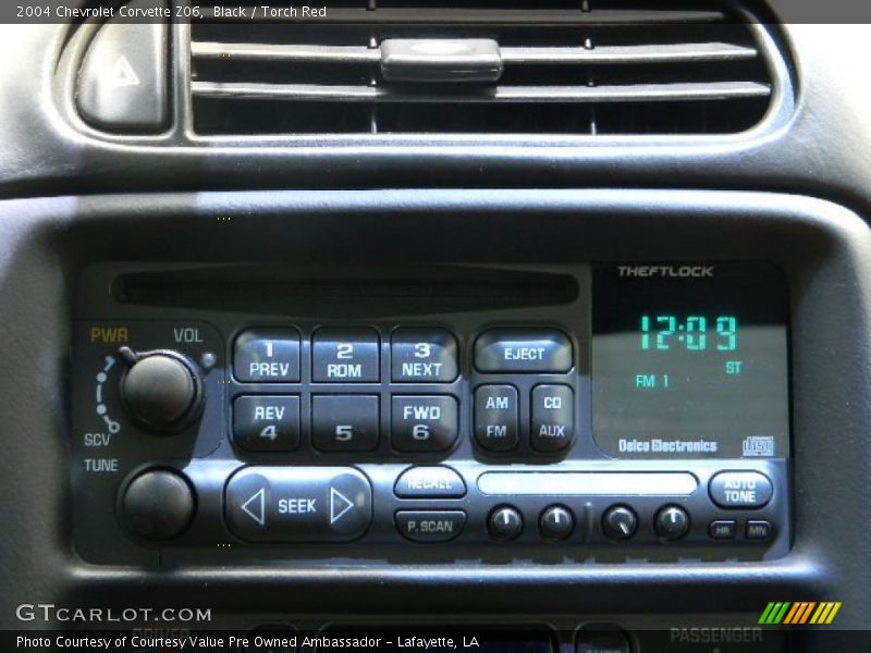 Audio System of 2004 Corvette Z06