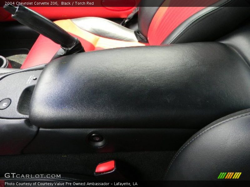 Black / Torch Red 2004 Chevrolet Corvette Z06