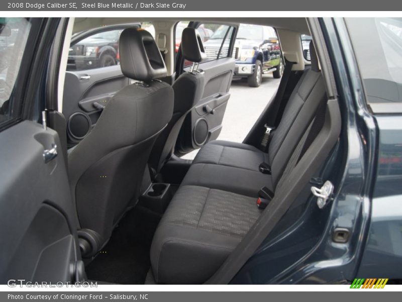 Steel Blue Metallic / Dark Slate Gray 2008 Dodge Caliber SE