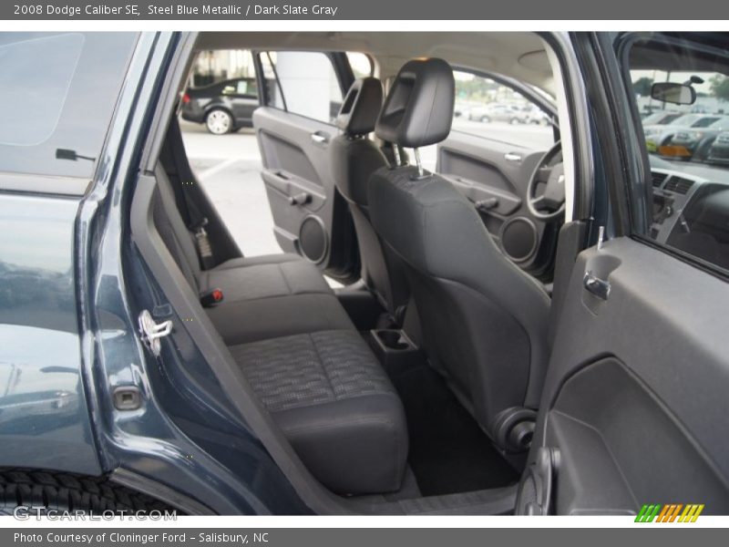 Steel Blue Metallic / Dark Slate Gray 2008 Dodge Caliber SE