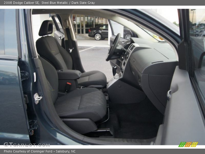 Steel Blue Metallic / Dark Slate Gray 2008 Dodge Caliber SE