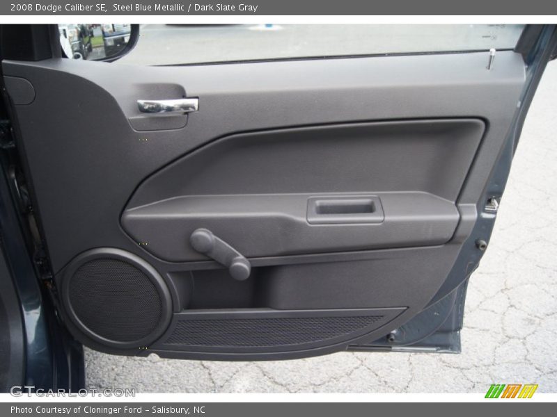 Steel Blue Metallic / Dark Slate Gray 2008 Dodge Caliber SE