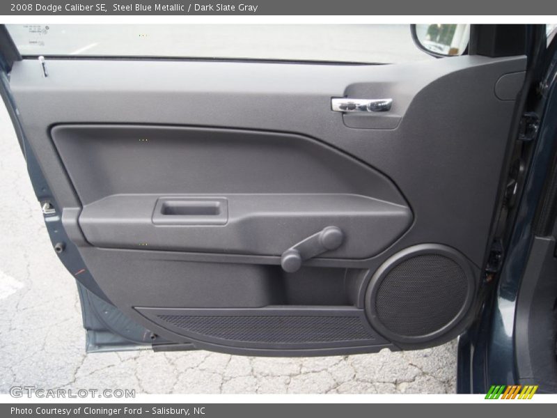 Steel Blue Metallic / Dark Slate Gray 2008 Dodge Caliber SE