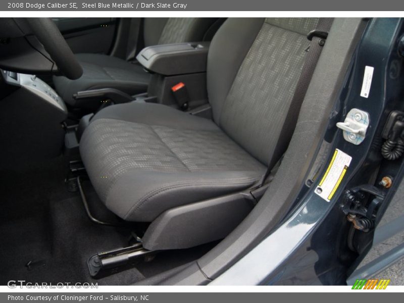 Steel Blue Metallic / Dark Slate Gray 2008 Dodge Caliber SE