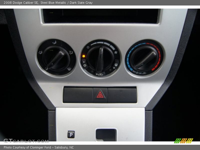 Steel Blue Metallic / Dark Slate Gray 2008 Dodge Caliber SE