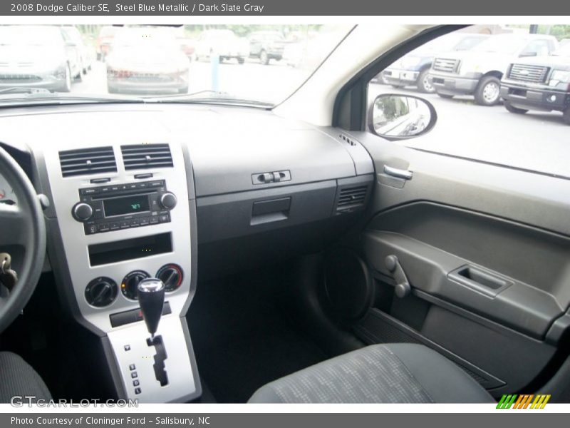 Steel Blue Metallic / Dark Slate Gray 2008 Dodge Caliber SE