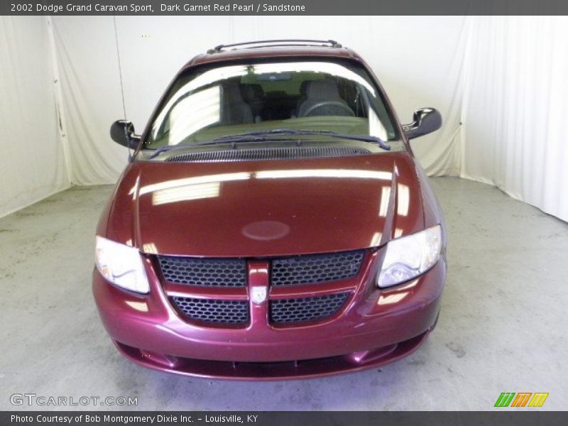 Dark Garnet Red Pearl / Sandstone 2002 Dodge Grand Caravan Sport