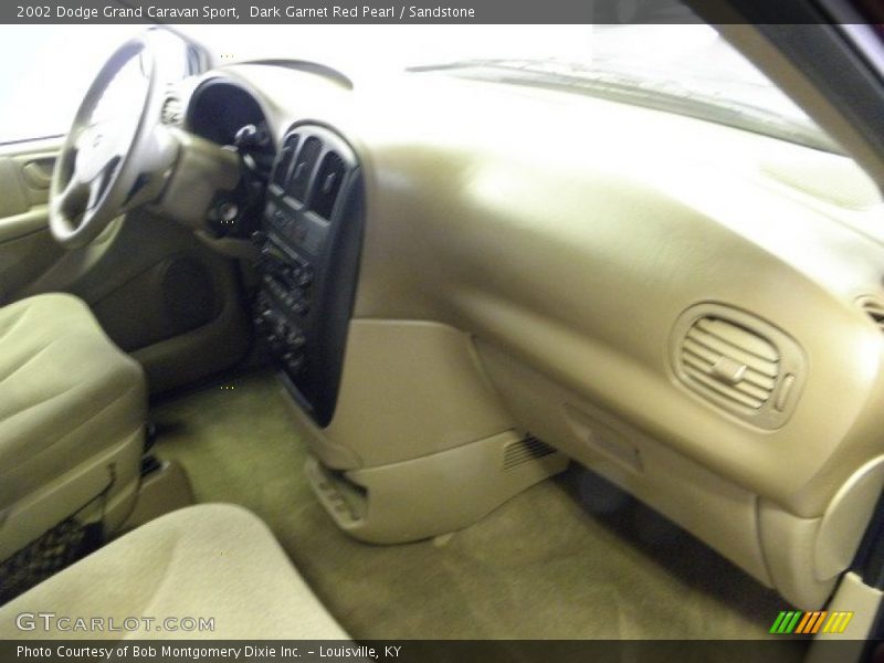 Dark Garnet Red Pearl / Sandstone 2002 Dodge Grand Caravan Sport