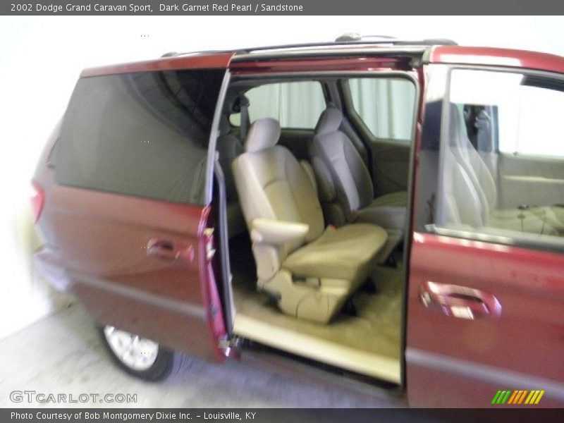 Dark Garnet Red Pearl / Sandstone 2002 Dodge Grand Caravan Sport