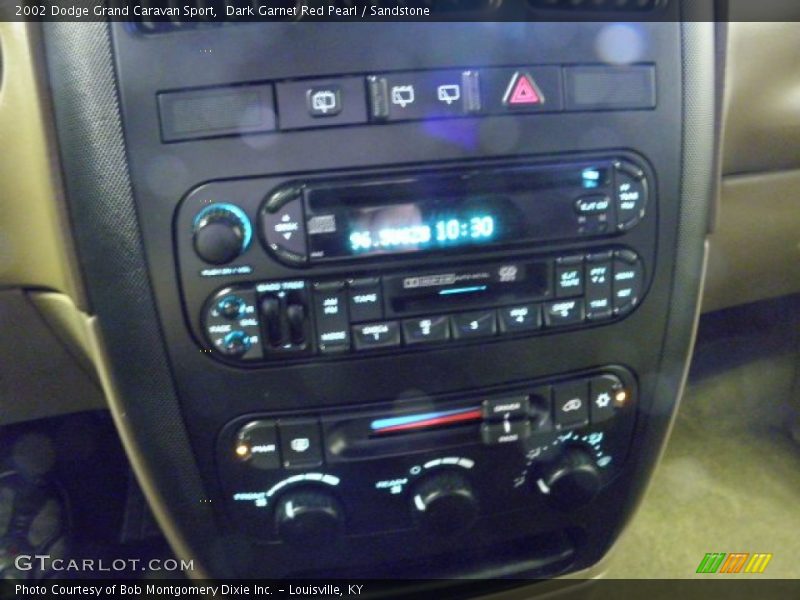 Dark Garnet Red Pearl / Sandstone 2002 Dodge Grand Caravan Sport