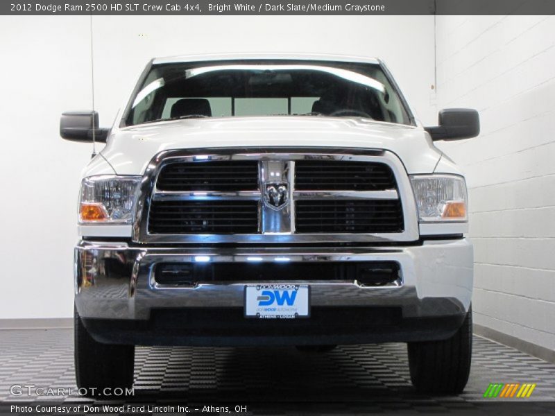 Bright White / Dark Slate/Medium Graystone 2012 Dodge Ram 2500 HD SLT Crew Cab 4x4