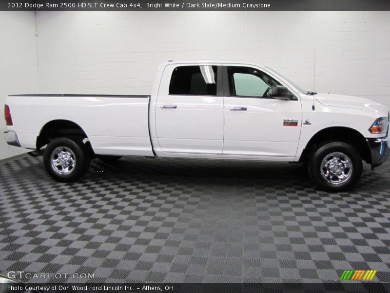 Bright White / Dark Slate/Medium Graystone 2012 Dodge Ram 2500 HD SLT Crew Cab 4x4