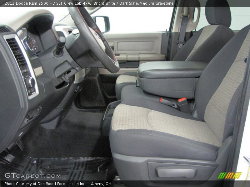 Front Seat of 2012 Ram 2500 HD SLT Crew Cab 4x4