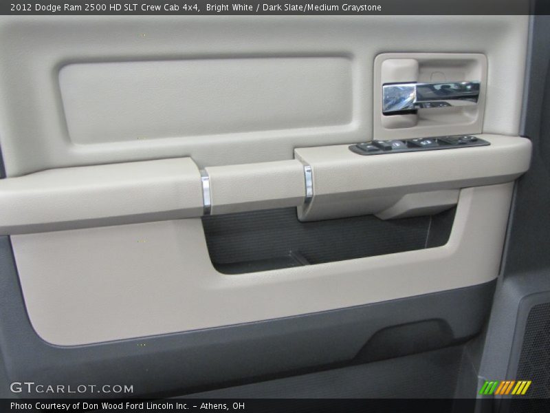 Bright White / Dark Slate/Medium Graystone 2012 Dodge Ram 2500 HD SLT Crew Cab 4x4
