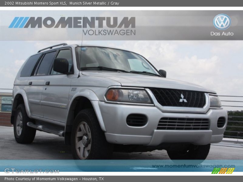 Munich Silver Metallic / Gray 2002 Mitsubishi Montero Sport XLS
