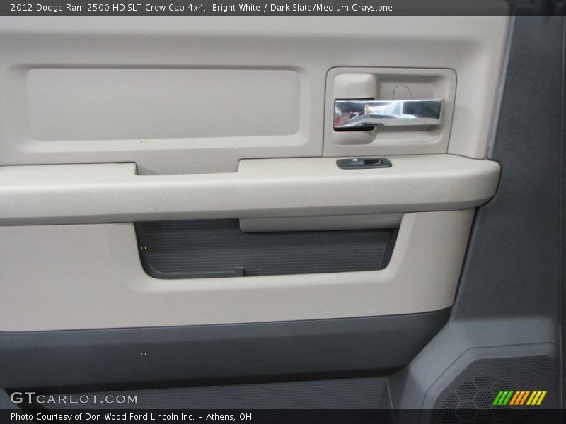 Bright White / Dark Slate/Medium Graystone 2012 Dodge Ram 2500 HD SLT Crew Cab 4x4