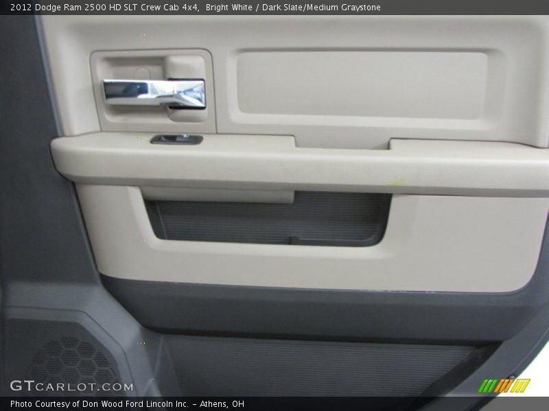 Bright White / Dark Slate/Medium Graystone 2012 Dodge Ram 2500 HD SLT Crew Cab 4x4