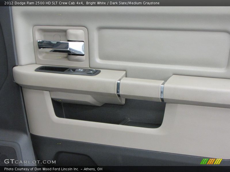 Bright White / Dark Slate/Medium Graystone 2012 Dodge Ram 2500 HD SLT Crew Cab 4x4