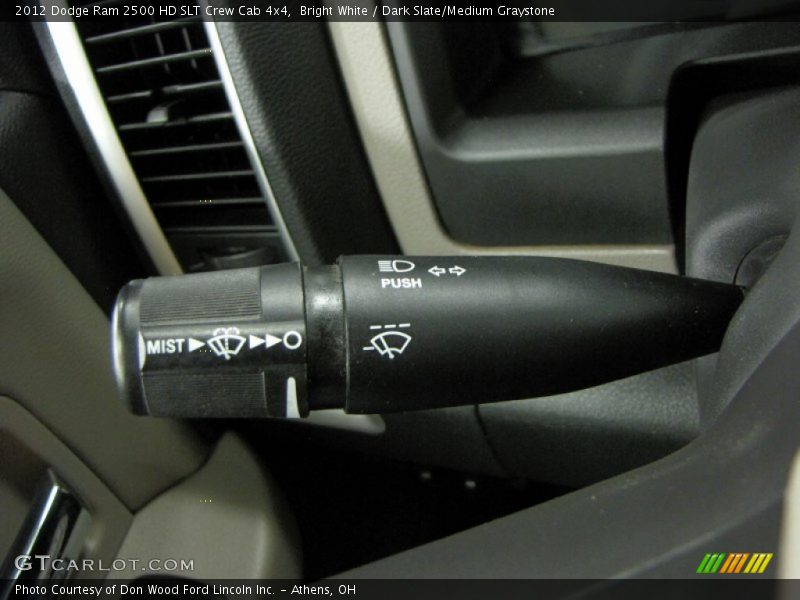 Controls of 2012 Ram 2500 HD SLT Crew Cab 4x4