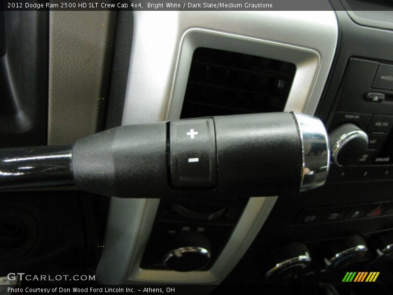  2012 Ram 2500 HD SLT Crew Cab 4x4 6 Speed Automatic Shifter