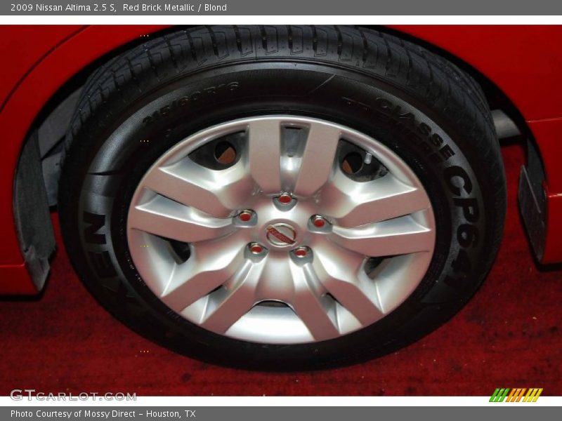 Red Brick Metallic / Blond 2009 Nissan Altima 2.5 S