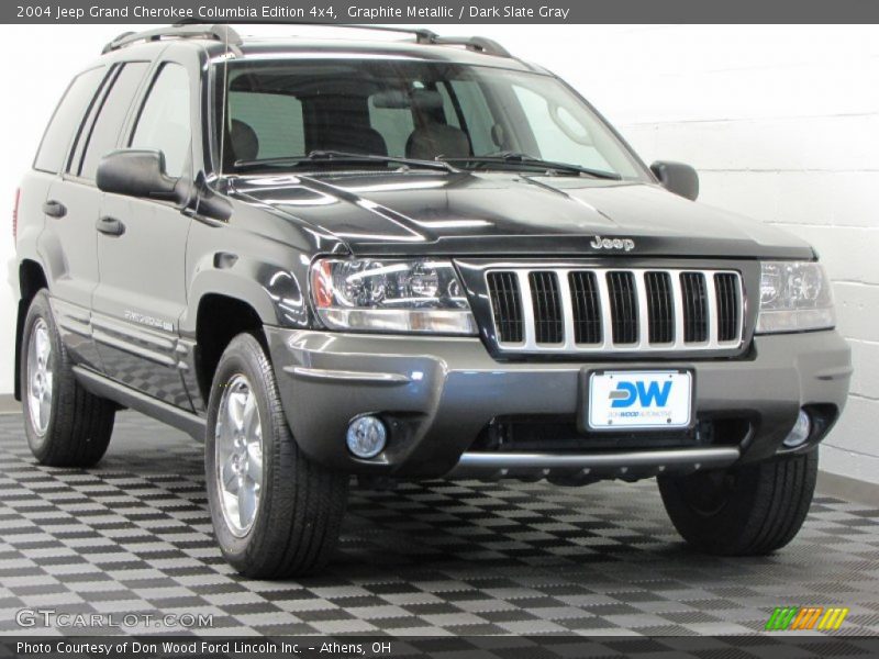 Graphite Metallic / Dark Slate Gray 2004 Jeep Grand Cherokee Columbia Edition 4x4