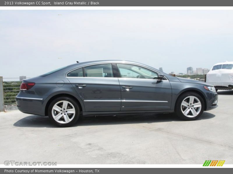Island Gray Metallic / Black 2013 Volkswagen CC Sport