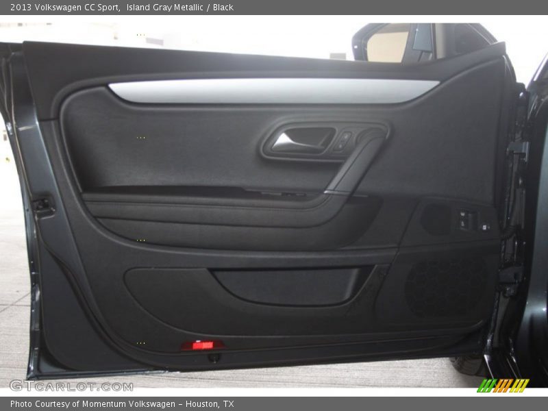 Island Gray Metallic / Black 2013 Volkswagen CC Sport