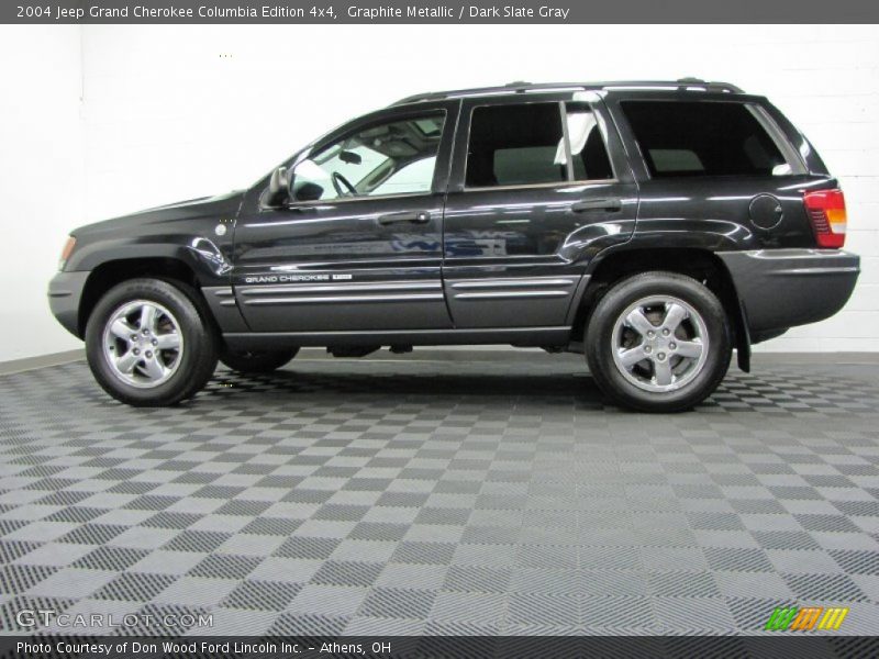 Graphite Metallic / Dark Slate Gray 2004 Jeep Grand Cherokee Columbia Edition 4x4