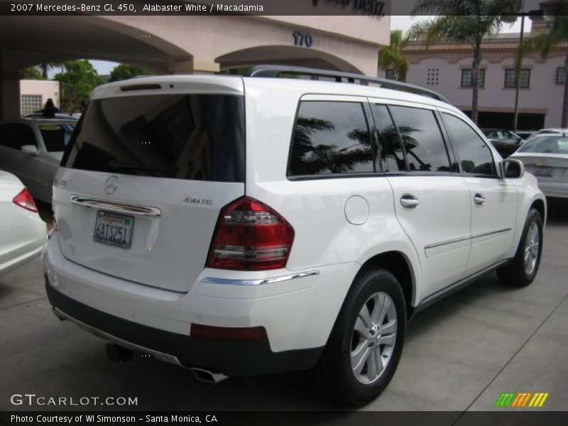 Alabaster White / Macadamia 2007 Mercedes-Benz GL 450