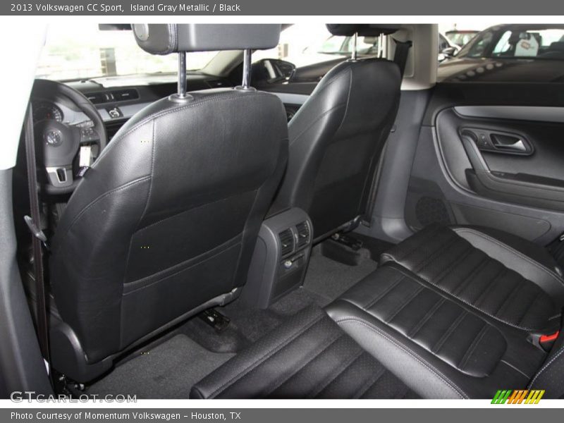 Island Gray Metallic / Black 2013 Volkswagen CC Sport