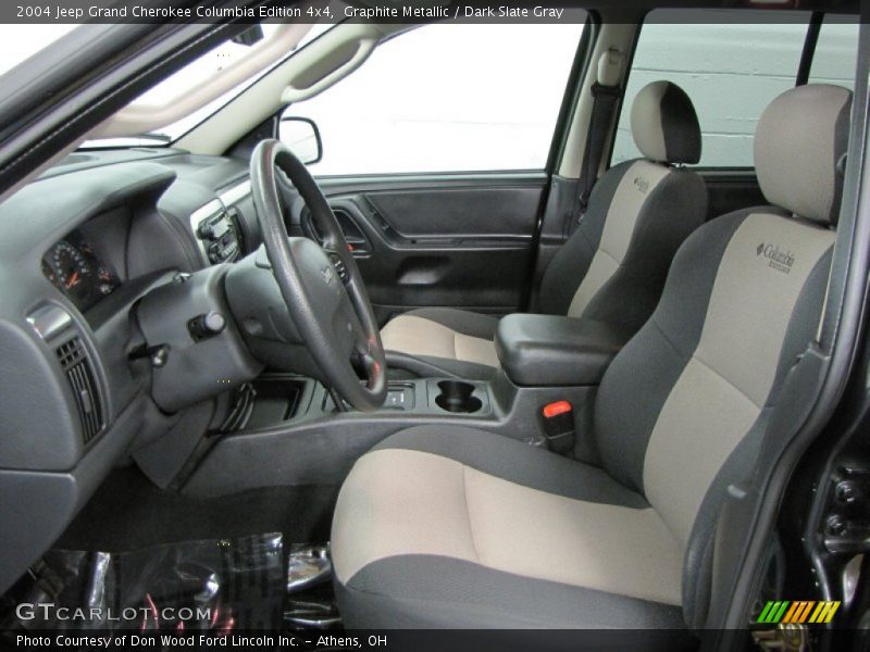 Graphite Metallic / Dark Slate Gray 2004 Jeep Grand Cherokee Columbia Edition 4x4