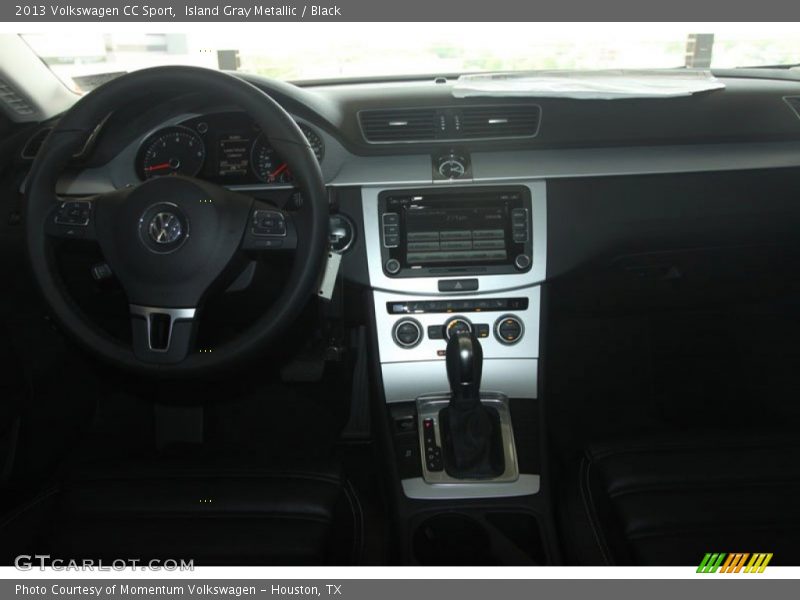 Island Gray Metallic / Black 2013 Volkswagen CC Sport